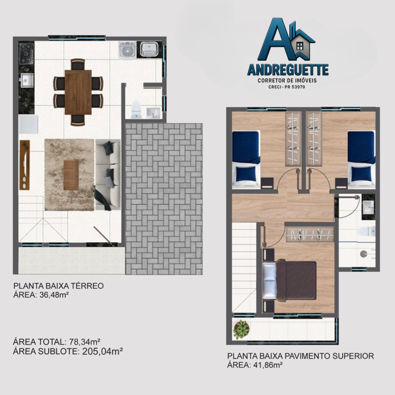 CASA 03 QUARTOS - FRARON